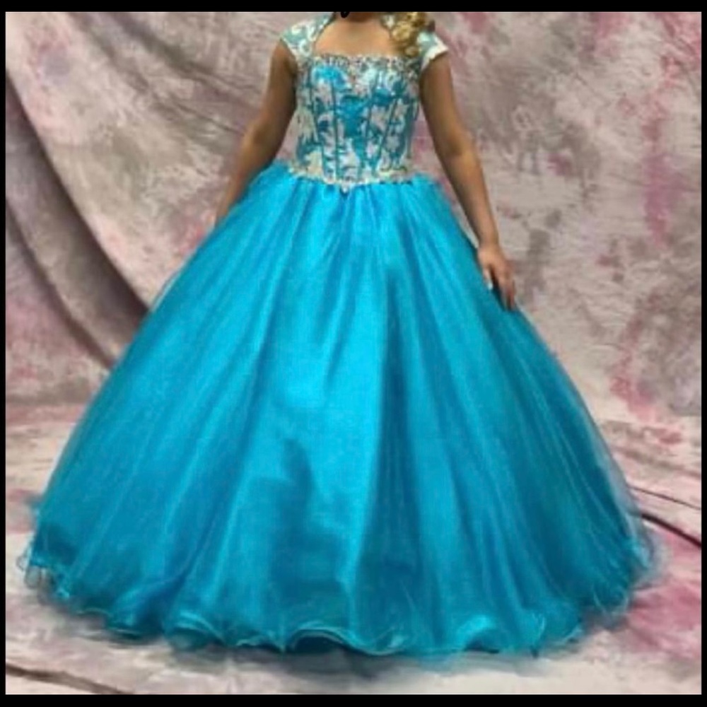 Girls Pageant Dress - Picture 2 of 6